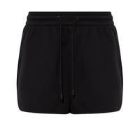 Emporio Armani, ,Shorts ,Donna ,Nero ,L Stretch Double Jersey Shorts