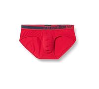 Emporio Armani Side Logoband Elastic Band Lettera da Uomo, Ciliegia, L