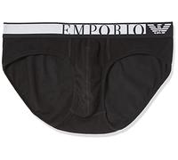 Emporio Armani Side Logoband Elastic Band Lettera da Uomo, Nero, XL