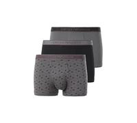 Emporio Armani Core Logoband 3-Pack Trunk Trunks, Nero/ST MAGN/Magnete, XXL Men's