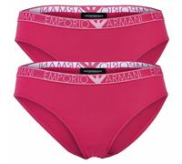 Emporio Armani Slip Donna, Confezione Da 2 - Essential Studs Logo, Slip, Cotone
