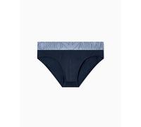 Emporio Armani Slip MEGALOGO da Uomo, Blu, S, Blu, S