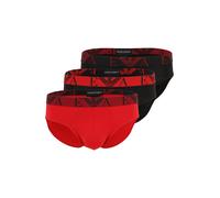 Emporio Armani Slip rosso / rosso ciliegia / nero Uomo - Premium - Biancheria e abbigliamento da mare - Intimo - Mutande - Slip Emporio Armani M