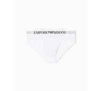 Emporio Armani Slip Uomo Essential in Cotone, Bianco, L