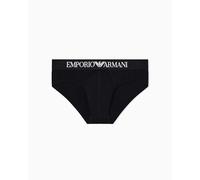 Emporio Armani Slip Uomo Essential in Cotone, Nero, S, Nero, S