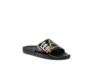 Emporio Armani Slipper visbility unisex EA7 black / gold US21EA16 XCP001 36