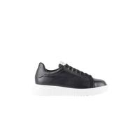 Emporio Armani - Sneaker in Pelle Tumbled - - Shoes - Uomo - Blu - 42 EU