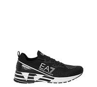 Emporio Armani Sneaker Running EA7 Training Mesh Black/White Unisex US22EA11 X8X095 39 1/3