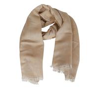 Emporio Armani - Stola con Frange - - Accessories - Donna - Marrone - ONE SIZE