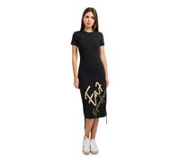 Emporio Armani - Stretch Cotton Jersey Dress - - Dresses - Donna - Nero - S