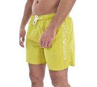 Emporio Armani Swimwear Boxer Embroidery Logo, Costume Da Bagno Uomo, Verde (Acid Apple Green), 48