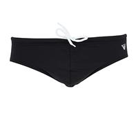 Emporio Armani Swimwear Brief Embroidery Logo, Slip Da Bagno Uomo, Nero (Black), 52