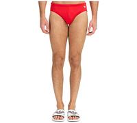 Emporio Armani Swimwear Brief Embroidery Logo, Slip Da Bagno Uomo, Rosso (Ruby Red), 48