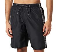 Emporio Armani Swimwear Emporio Armani-Bermuda da Uomo in Denim Swim Trunks, Nero, 46