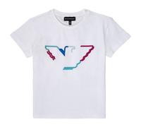 Emporio Armani T-shirt Amin in Bianco 4 anni