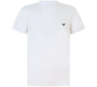 EMPORIO ARMANI - T-shirt bianca con mini logo per uomo