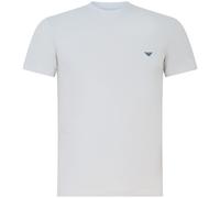 EMPORIO ARMANI - T-shirt bianca con mini logo per uomo