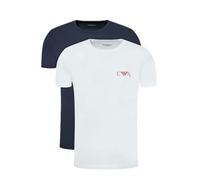 Emporio Armani T-Shirt da Uomo Bold Monogram Crew Neck 2-Pack T-Shirt