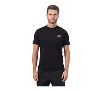 Emporio Armani - T-shirt Girocollo Nera in Cotone Slim Fit - -Tops -Uomo -Nero -S
