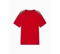 EMPORIO ARMANI T-Shirt Girocollo Uomo LOGOTAPE Rosso L