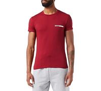 Emporio Armani T-Shirt The New Icon, T-shirt Uomo, Rosso (Amaranth), L