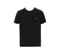 EMPORIO ARMANI T-Shirt Uomo Shiny Logoband S/Sleeve Nero S, Nero, S