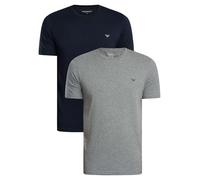 Emporio Armani T-Shirts-Kurze Ärmel Herren, Blu, M