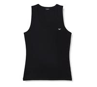 Emporio Armani Tank Iconic Cotton, Maglietta Donna, Nero, XL