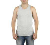 Emporio Armani Tank Iconic Logoband, Canotte, Uomo, Grigio (Melange Grey), M