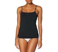 Emporio Armani Top Basic Bonding Microfiber, Maglietta Donna, Nero, S
