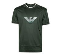 Emporio Armani, ,Tops ,Uomo ,Verde ,S Eagle Embroidery T-Shirt