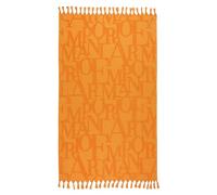 EMPORIO ARMANI Towel Beachwear Asciugamano Mare, Mango, Taglia Unica Unisex-Adulto