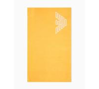 EMPORIO ARMANI Towel Beachwear Asciugamano Mare, Oro Antico, Taglia Unica Unisex-Adulto