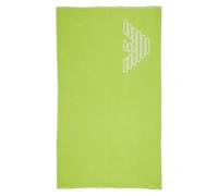 EMPORIO ARMANI Towel Beachwear Asciugamano Mare, Punzonatrice Lime, Taglia Unica Unisex-Adulto