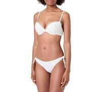 EMPORIO ARMANI Triangle Bikini Set, Logo EA 3D Bianco, XL Donna