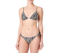 EMPORIO ARMANI Triangle Bikini Set, Nero/Logo Mandorla, S Donna