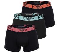 Emporio Armani Trunks Uomo, 3er Pack - BOLD MONOGRAM, Slip Boxer Casual
