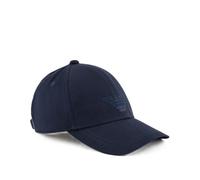 EMPORIO ARMANI Twill Baseball cap with Embroidered Eagle