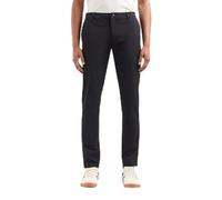 Emporio Armani Ultra Stretch Twill Jogger Pantaloni, Nero, W30 Uomo