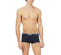 Emporio Armani Underwear 3-Pack Boxer Essential Monogram, Boxer, Uomo, Multicolore (Bianco/Nero/Blu Marine), M