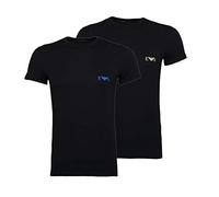 Emporio Armani Underwear 9p715 T-shirt Uomo, Nero (Nero/Nero 17020), Small (Small UK)