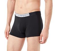 Emporio Armani Underwear Men's Boxer Logo Label, Uomini, Black,