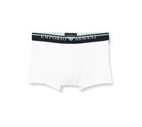 Emporio Armani Underwear Men's Boxer Underlined Logo, Uomini, White,