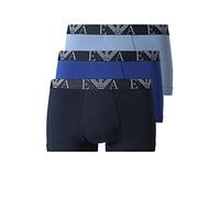 Emporio Armani Underwear Trunks da Uomo, Marina/Mazar/Infinity, XL