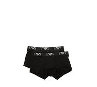Emporio Armani Uomo 2-pack-Boxer Essential Monogram Boxer, Nero, M