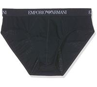 Emporio Armani Uomo 2-Pack Brief Pure Cotton Mutande, Blu Marine, S