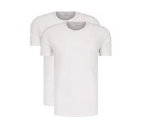 Emporio Armani Uomo 2-Pack Crew Neck T-Shirt Pure Cotton Maglietta a Maniche Corte, Bianco White White, XL