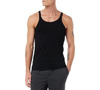 Emporio Armani Uomo 2-Pack Tank Pure Cotton Pigiama, Nero, M
