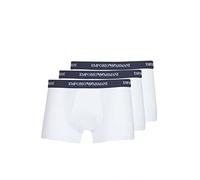 Emporio Armani Uomo 3-Pack Boxer Essential Core Logoband Boxer, Bianco, S