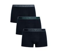 Emporio Armani Core Logoband 3-Pack Trunk Bermuda, Blu, XL Uomo